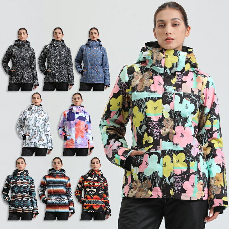 楽天市場】花柄（スノーボード用ウェア｜ウィンタースポーツ