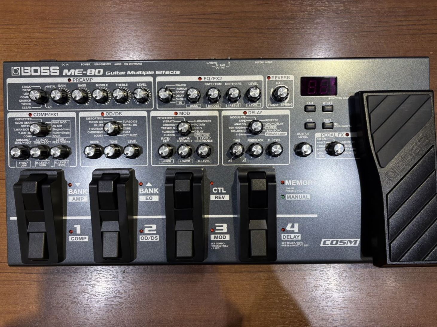 楽天市場】マルチエフェクター boss me－80の通販