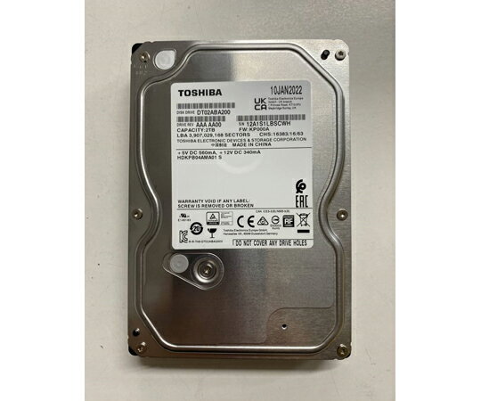 楽天市場】東芝 内蔵hdd 3.5インチ 2tbの通販