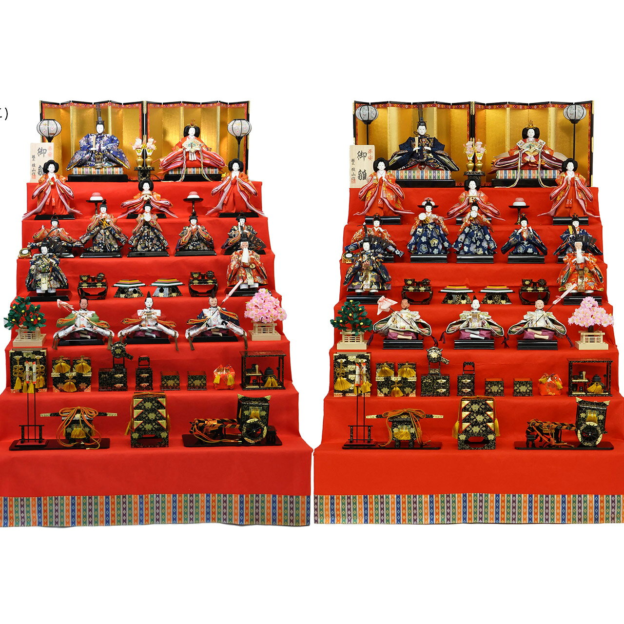 楽天市場】かわいい 雛人形（七段飾り｜雛人形）：雛祭り・端午の節句