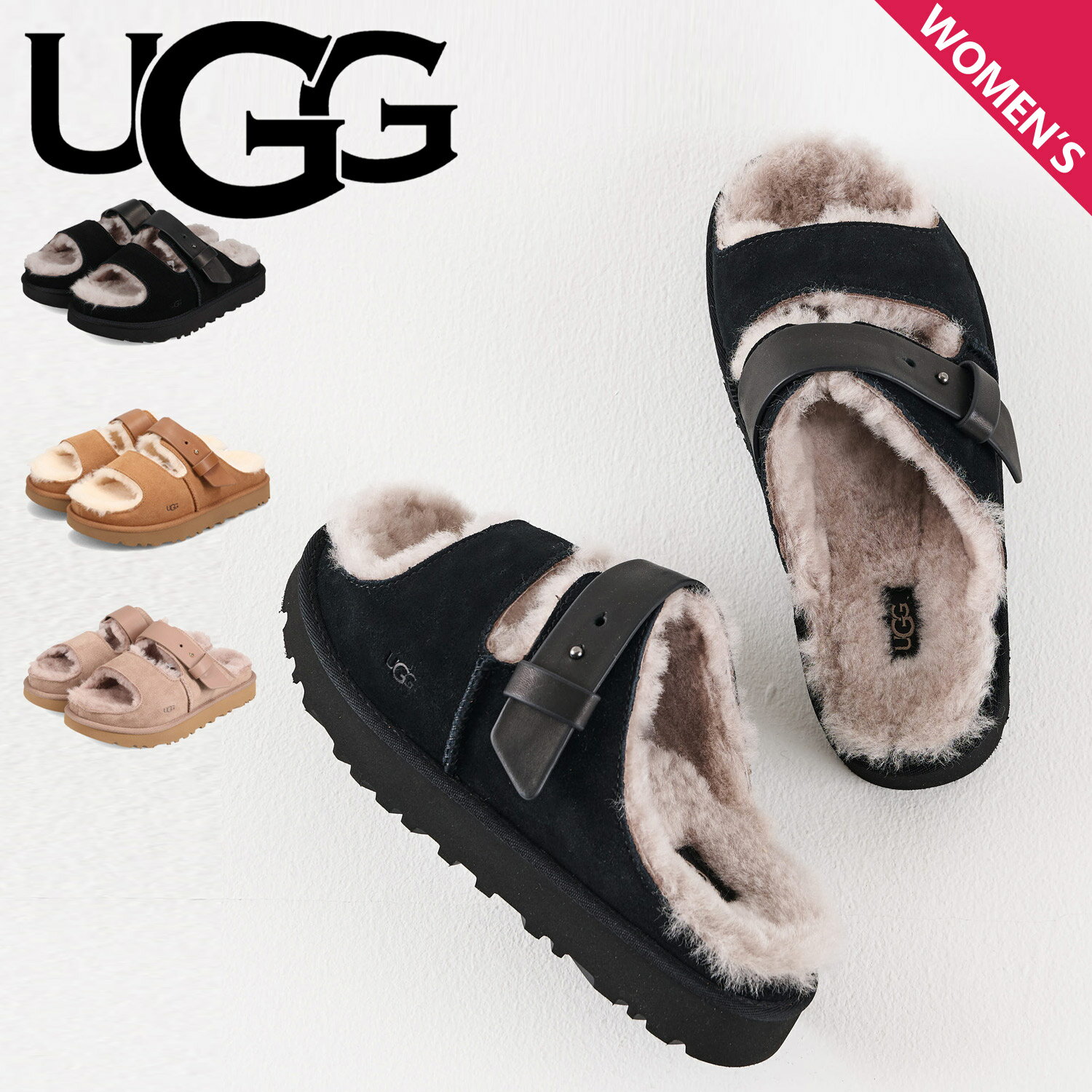 楽天市場】ugg サンダル シープスキンの通販