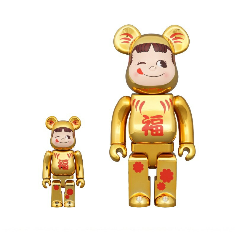 楽天市場】BE@RBRICK 達磨 ペコちゃん 1000の通販