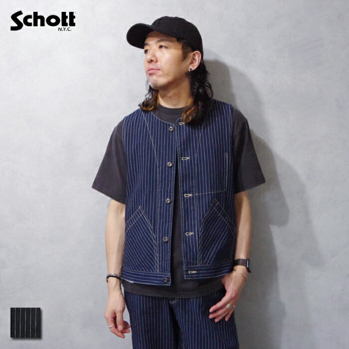 楽天市場】schott ショット（ベスト・ジレ｜トップス）：メンズ