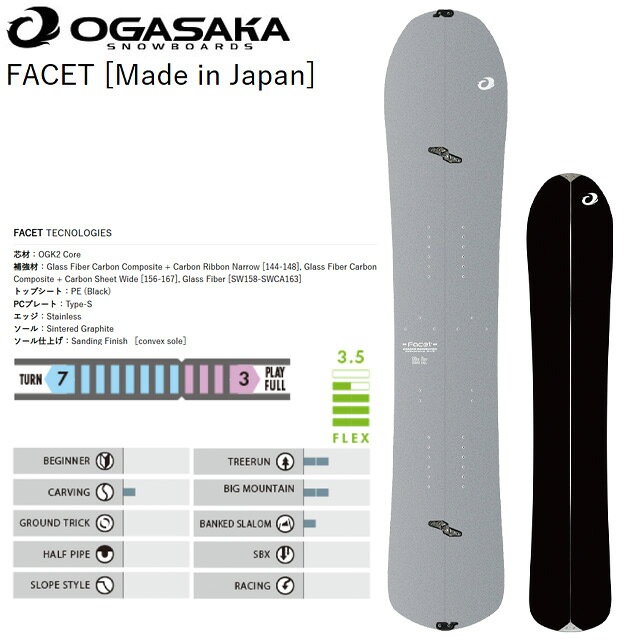 楽天市場】ogasakaスプリットボードの通販