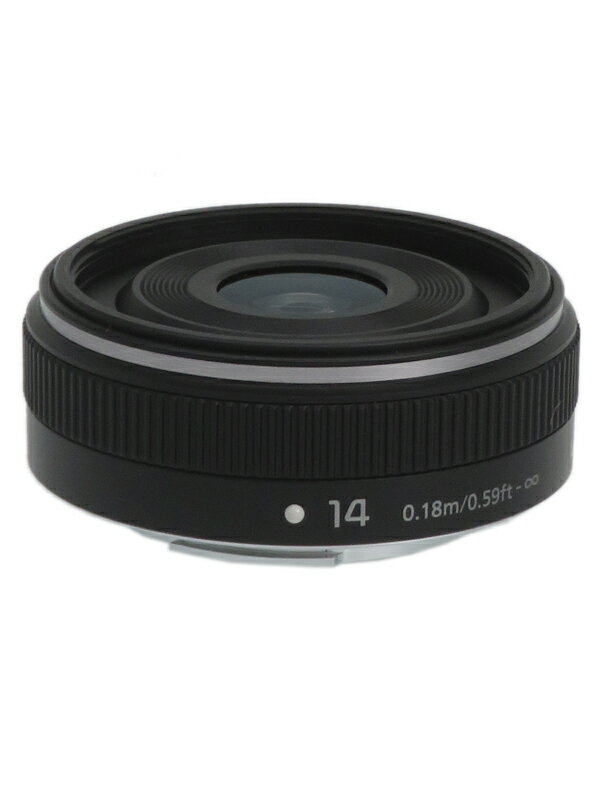 Panasonic】パナソニック『LUMIX G 14mm/F2.5 II ASPH. ブラック』H