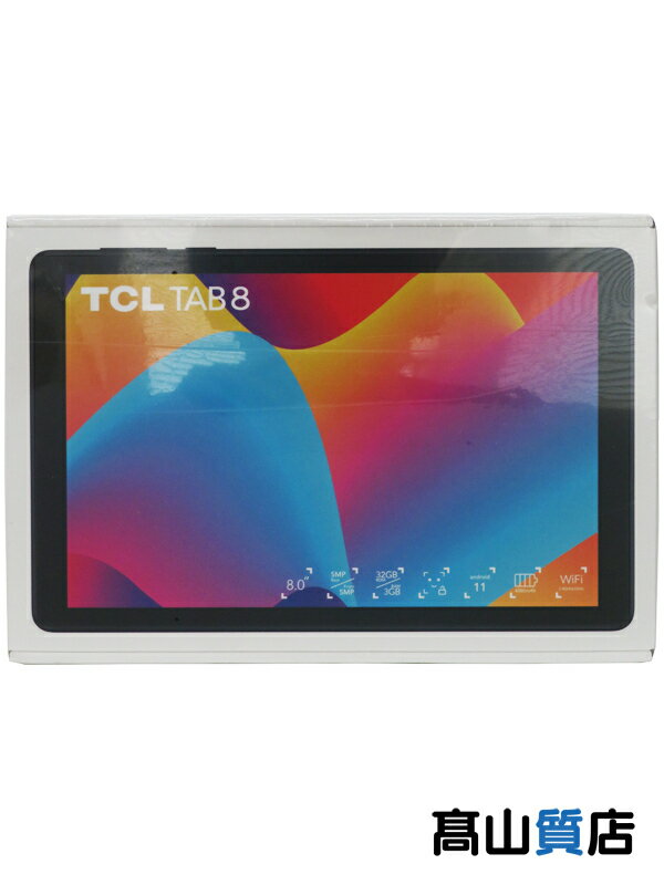 TCL】【未使用品】『TCL TAB 8 プレミアムブラック』9132X タブレット