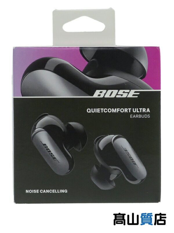 BOSE】【未使用品】ボーズ『Bose QuietComfort Ultra Earbuds ブラック