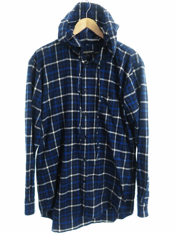 BALENCIAGA】【イタリア製】【トップス】バレンシアガ『チェック柄