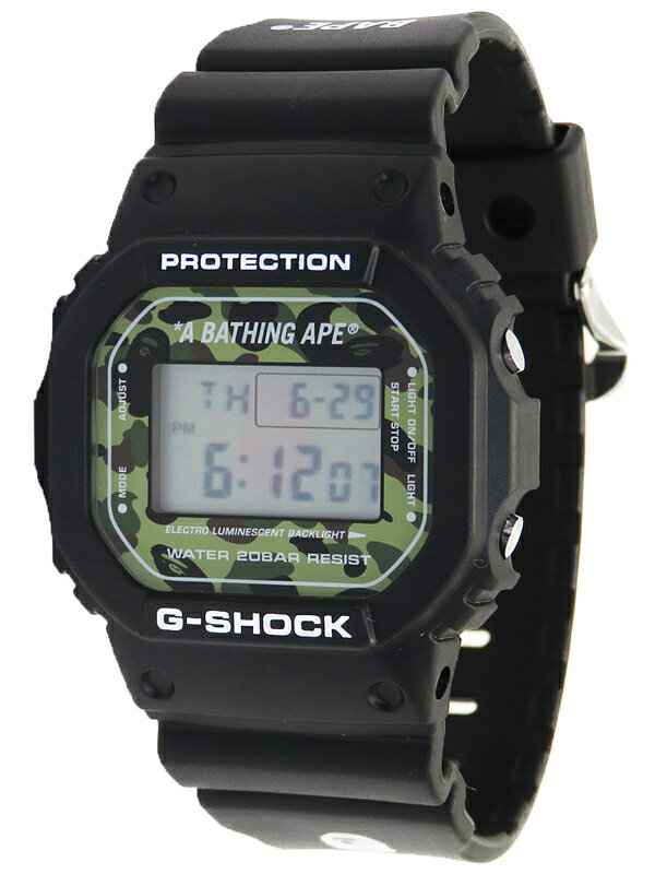 CASIO】カシオ『G-SHOCK×A BATHING APE Gショック エイプコラボモデル