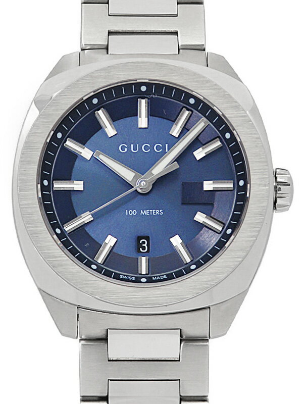 GUCCI】グッチ『GG2570』YA142303 メンズ クォーツ 1ヶ月保証【中古