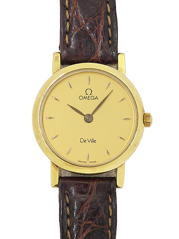 OMEGA】オメガ『デビル』レディース クォーツ 3ヶ月保証【中古