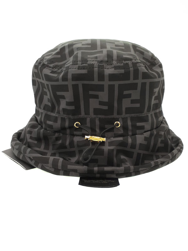 FENDI】フェンディ『FFロゴ ズッカ柄 バケットハットカバー size59.0cm