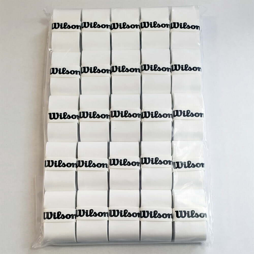 楽天市場】wilson プロオーバーグリップ 30本入り ホワイトの通販