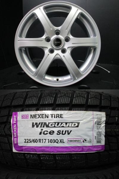 楽天市場】スタッドレスタイヤ エクストレイル 225／60r17 114．3x5