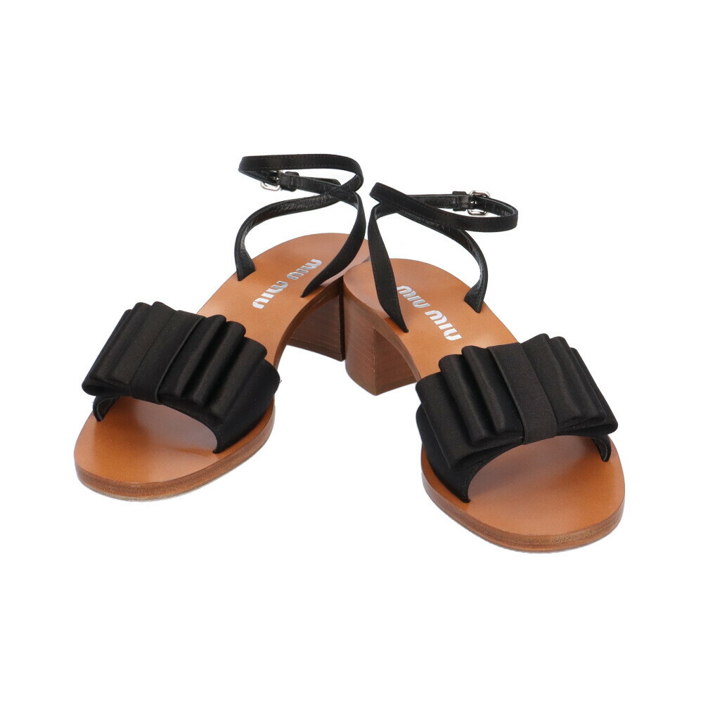 楽天市場】リボン（ブランドミュウミュウ）（サンダル｜レディース靴