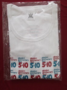 楽天市場】嵐 tシャツ arashi anniversary tour 5×10の通販