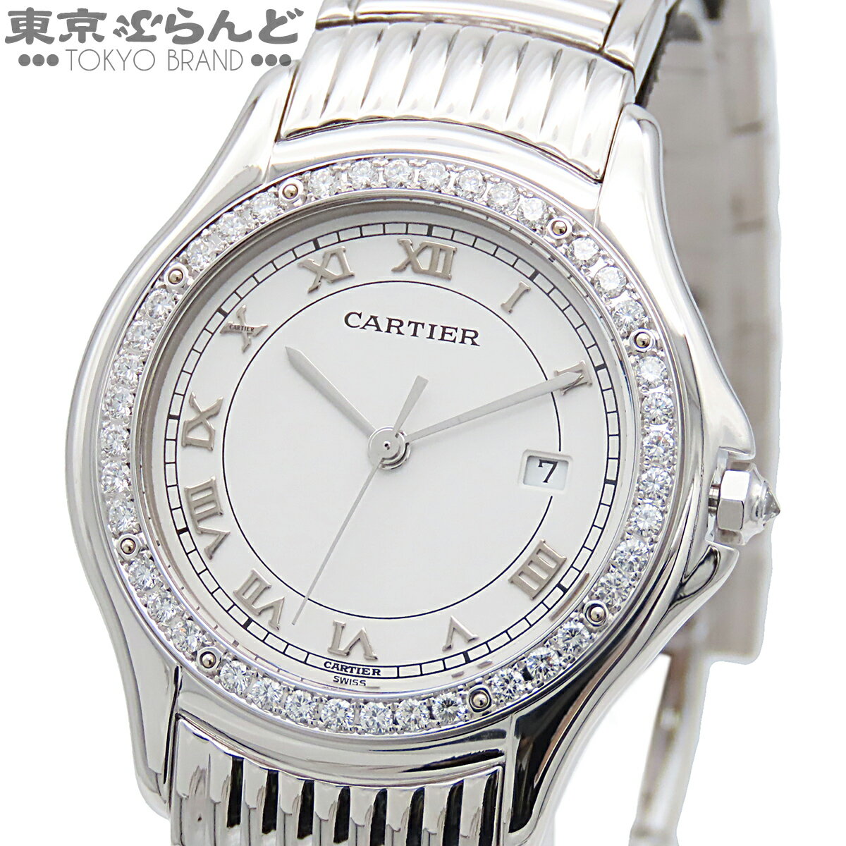 楽天市場】ホワイトゴールド（ブランドカルティエ）（メンズ腕時計