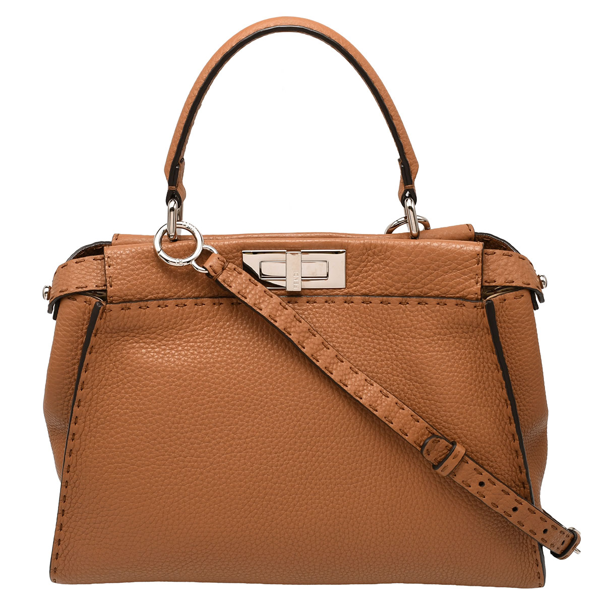 楽天市場】フェンディ ピーカブー セレリア（カラーブラウン）の通販