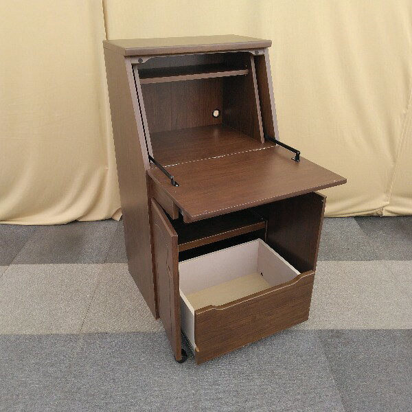 GMIS65○神居民芸 ライティングビューロー デスク キャスター付き椅子 鏡台