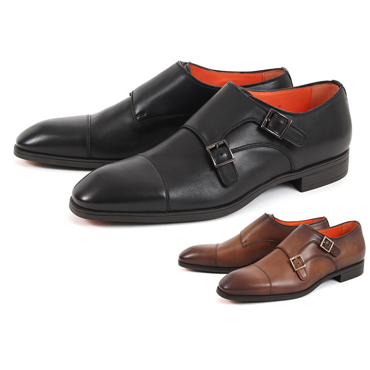 楽天市場】サントーニ（チップデザイン（靴）モンクストラップ