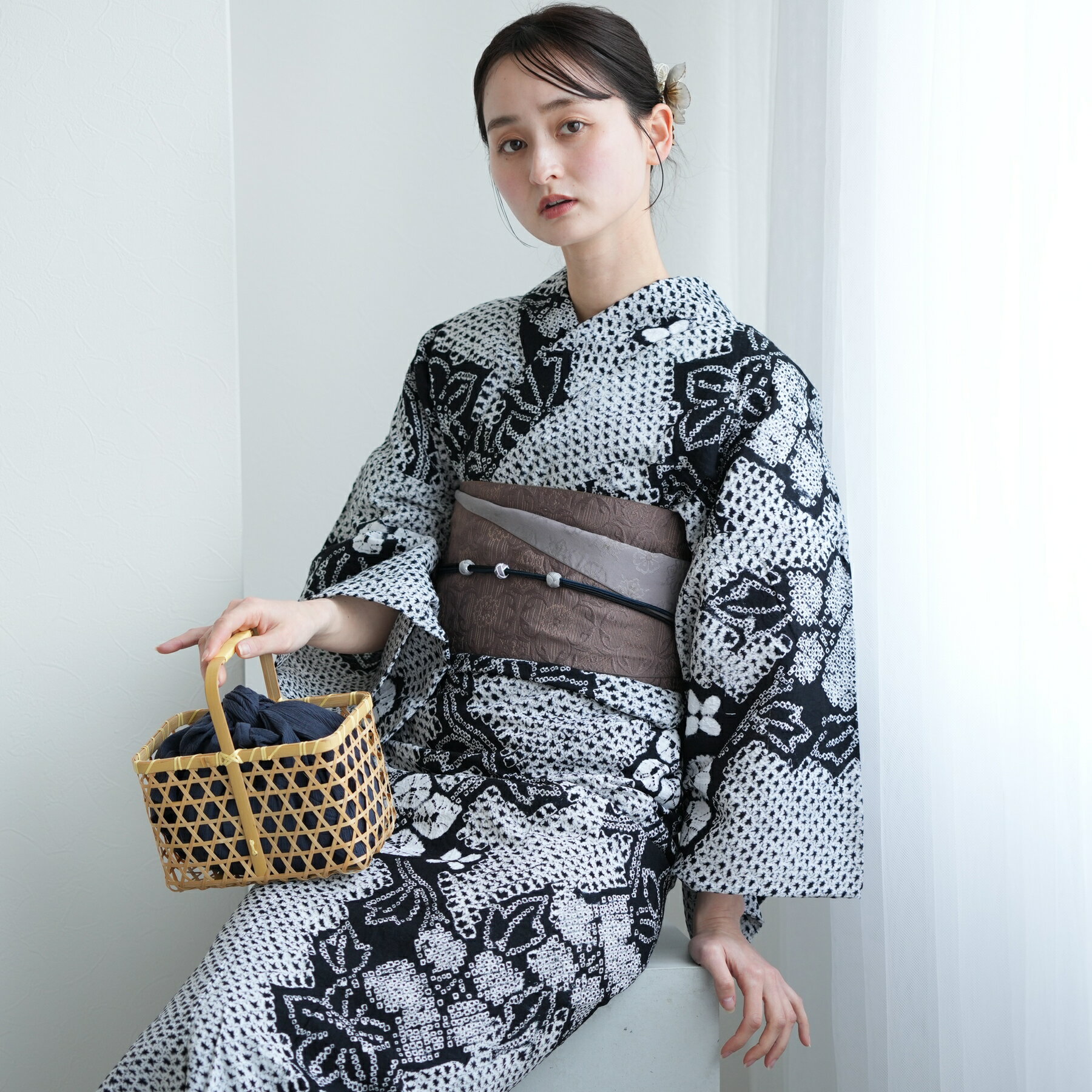 楽天市場】花柄 有松絞り 浴衣の通販