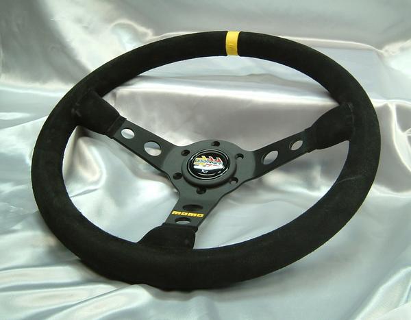楽天市場】MOMO ステアリング MOD．07 モデル07 35φ ブラックスエード