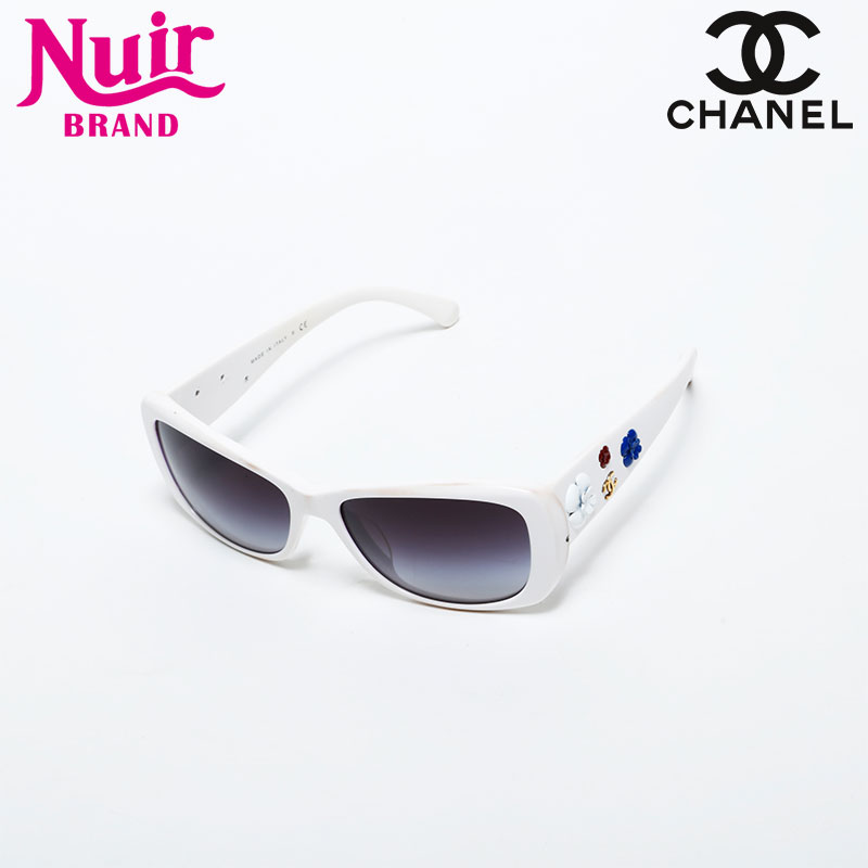 楽天市場】シャネル chanel サングラス ホワイトの通販