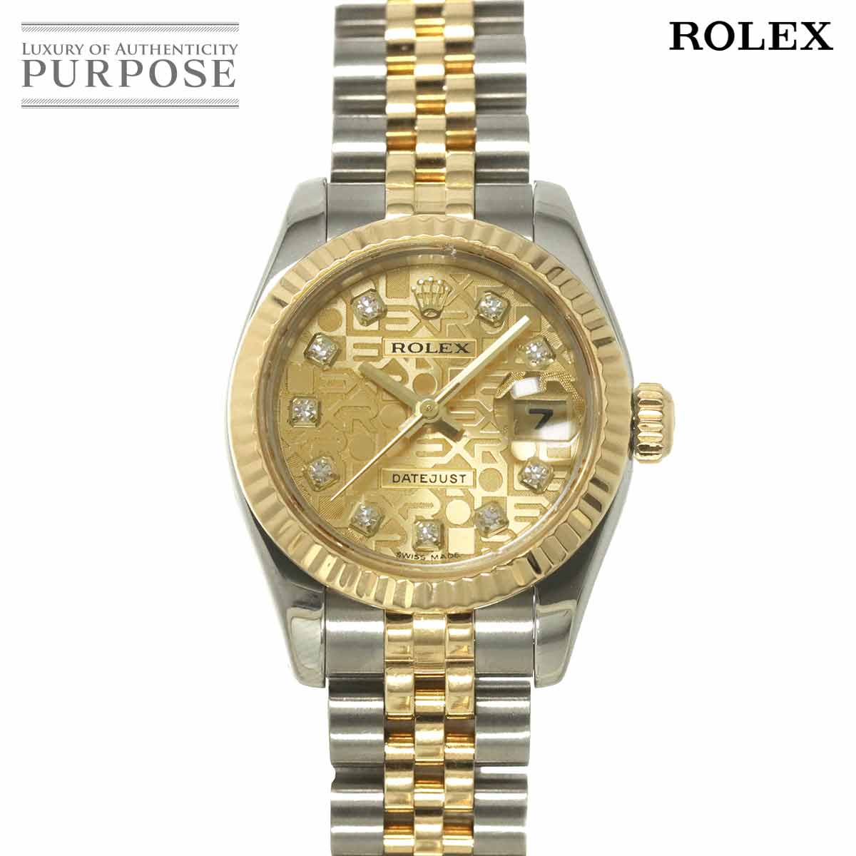 楽天市場】ロレックス デイトジャスト コン（テイスト（腕時計