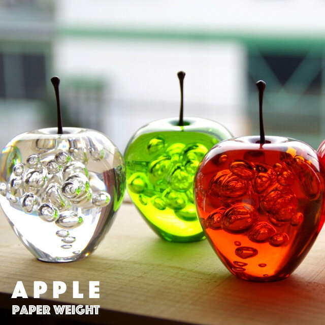 APPLE アップル Paper Weight ペーパーウェイト リンゴ 林檎 オブジェ