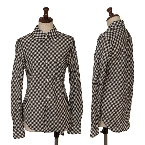 楽天市場】ギンガムチェック シャツ（ブランドコムデギャルソン
