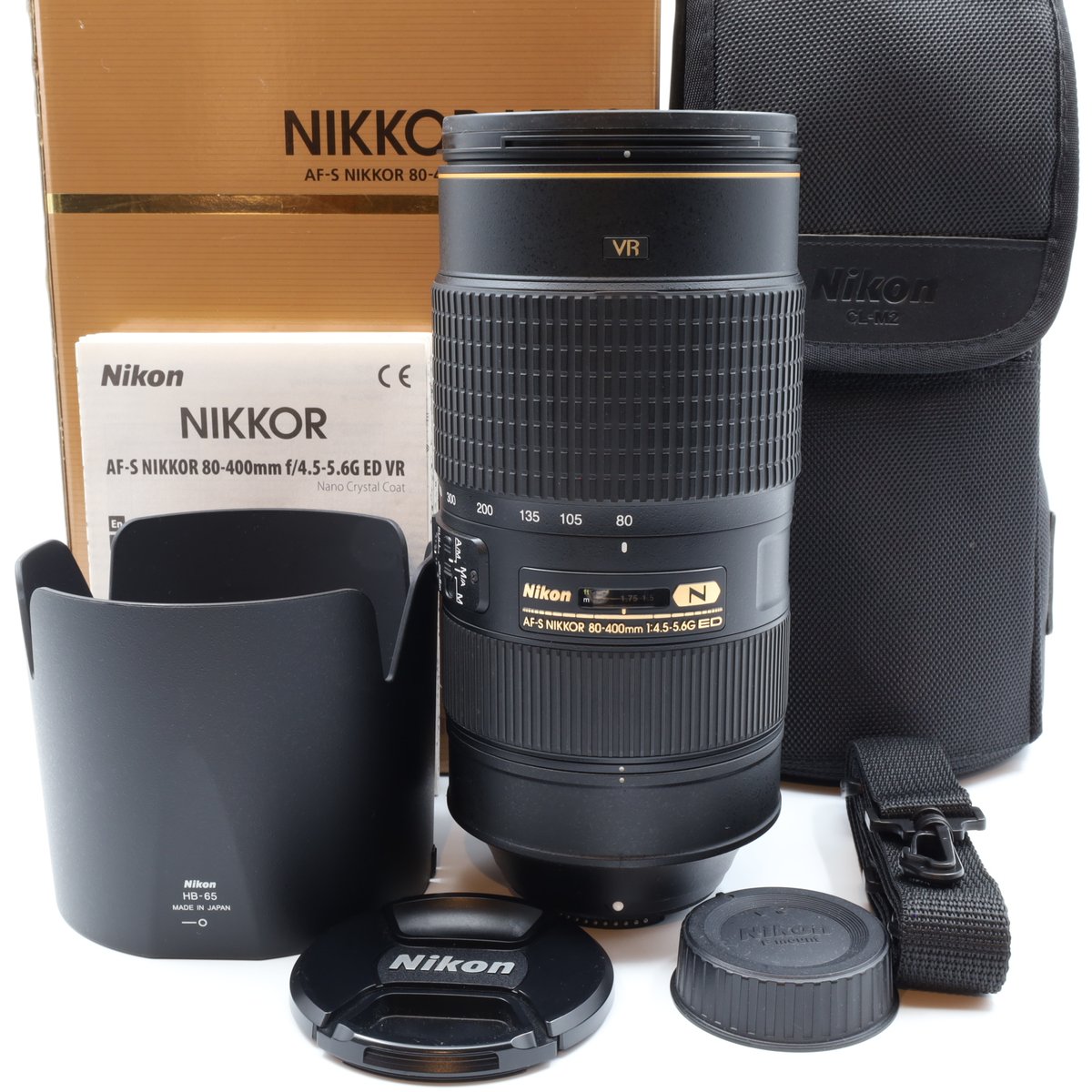 楽天市場】nikon af vr ed 80 400mm f4．5 5．6 dの通販