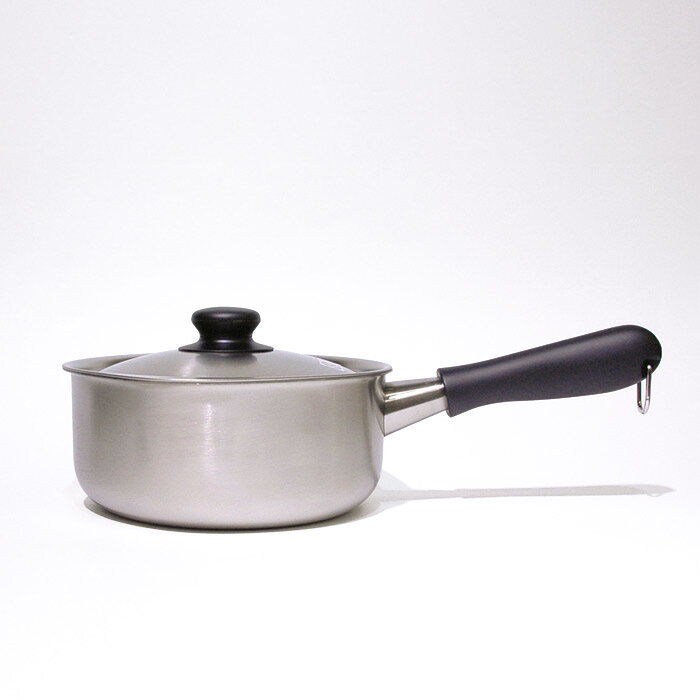 楽天市場】柳宗理 ステンレス・アルミ3層鋼 片手鍋 18cm つや消しの通販