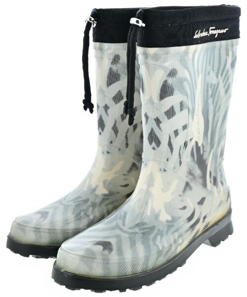 楽天市場】フェラガモ ブーツ（レインシューズ・長靴｜レディース靴