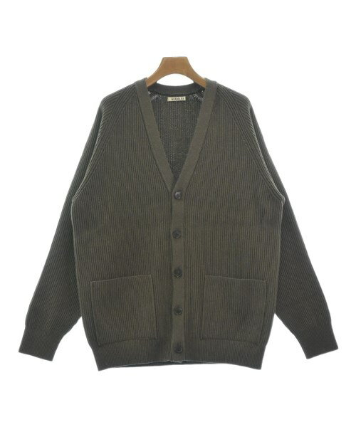 楽天市場】オーラリー ニット（カラーブラウン）（メンズファッション