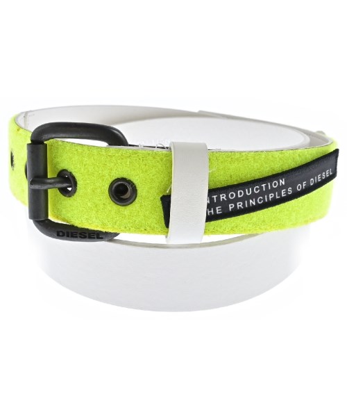 楽天市場】DIESEL ディーゼル（カラーホワイト）（ベルト