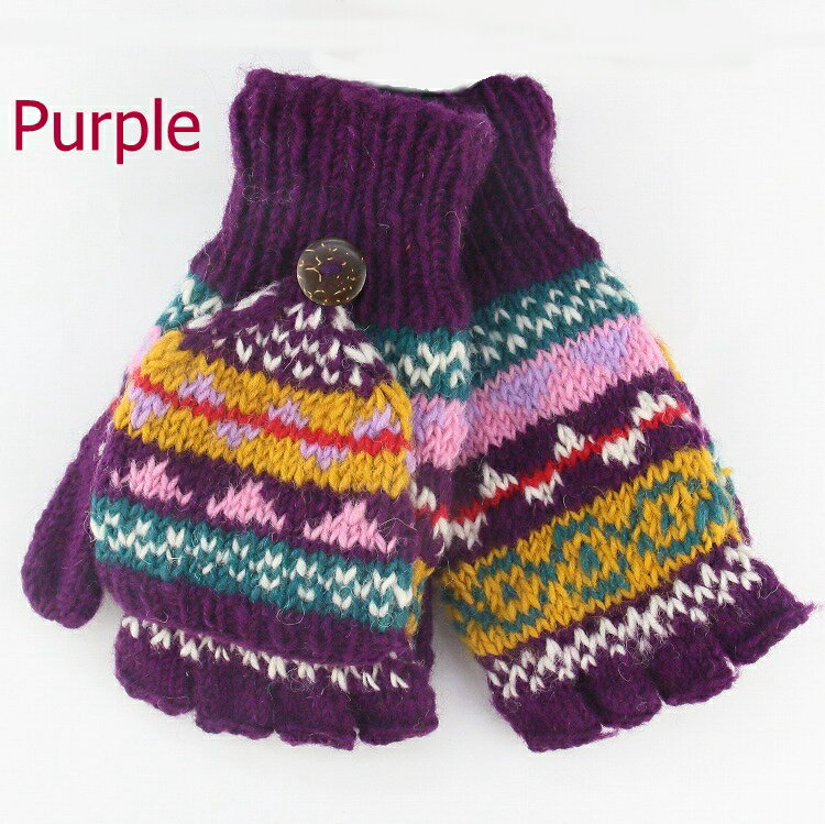 楽天市場】ミトン 手袋（カラーパープル）（バッグ・小物・ブランド