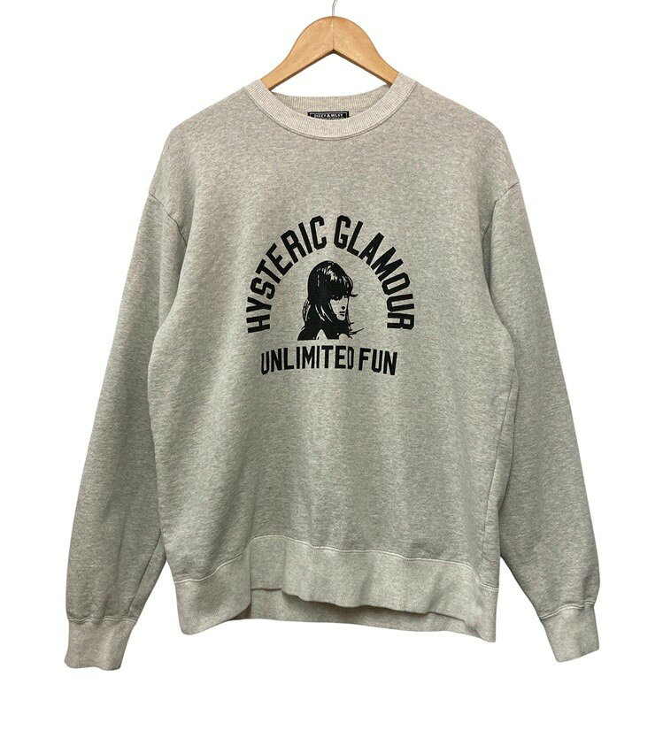 楽天市場】HYSTERIC GLAMOUR（カラーグレー）（スウェット・トレーナー