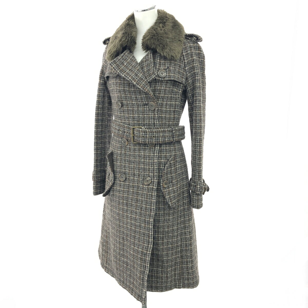 楽天市場】pコート burberry blue label(バーバリーブルーレーベル)の通販