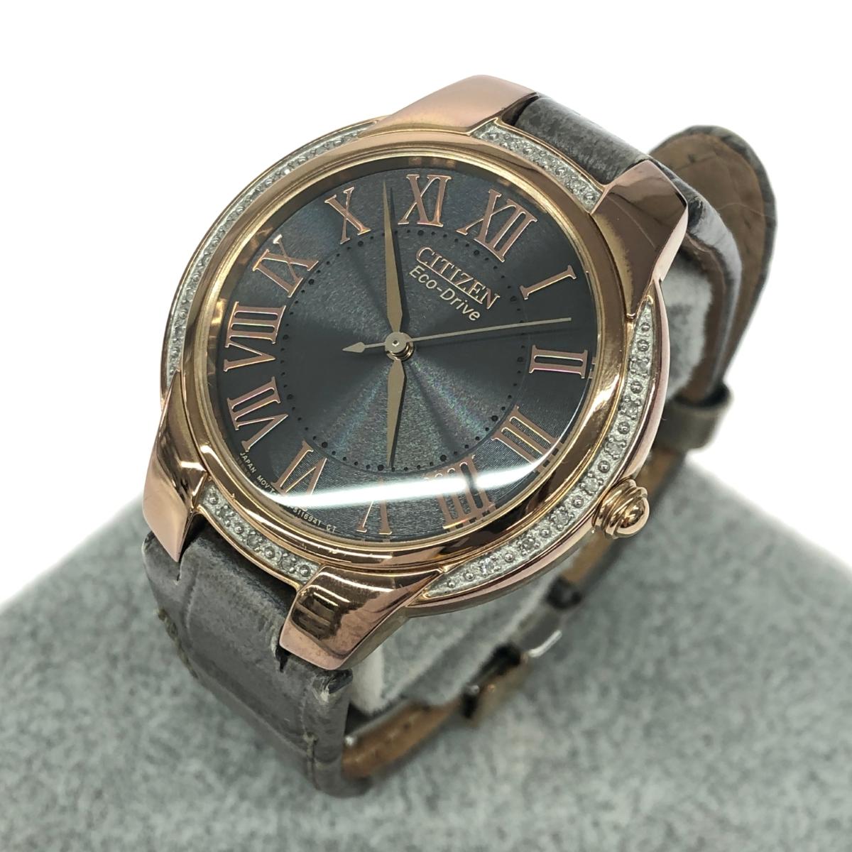 楽天市場】シチズン エコドライブ ダイヤ（レディース腕時計｜腕時計