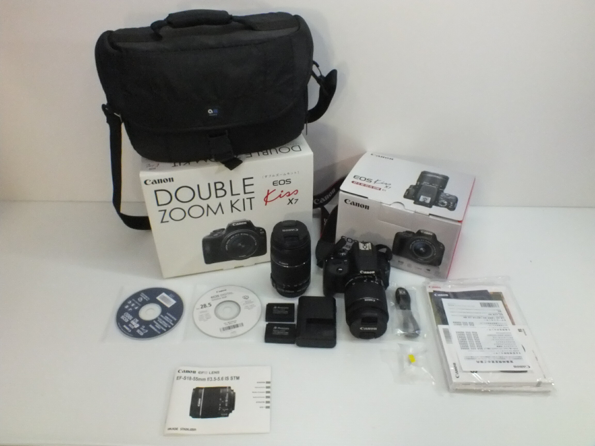 楽天市場】canon eos kissx7 ダブルズームキットの通販