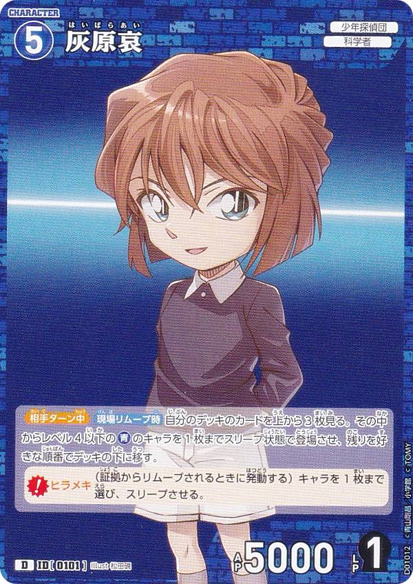 名探偵コナン ストーリーカード 灰原哀 人気柄 年代物 激レア 名探偵