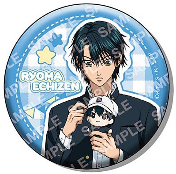 テニプリ おきぬい 缶バッジ 越前リョーマ 新テニスの王子様 越前