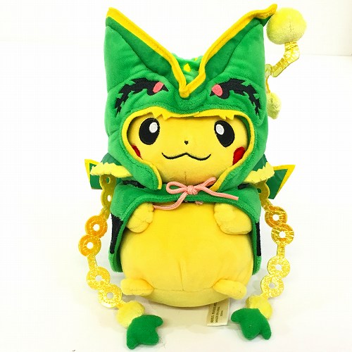 楽天市場】メガルカリオのポンチョを着たピカチュウの通販