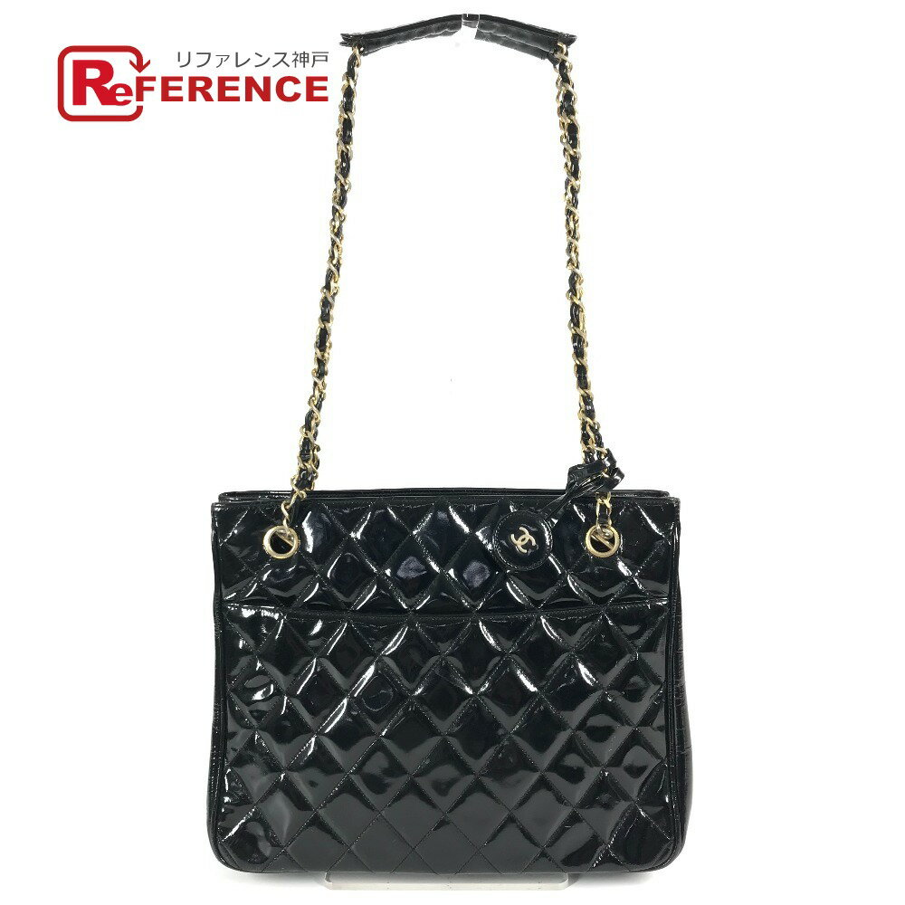 楽天市場】シャネル エナメル×キルティング チェーン ショルダー