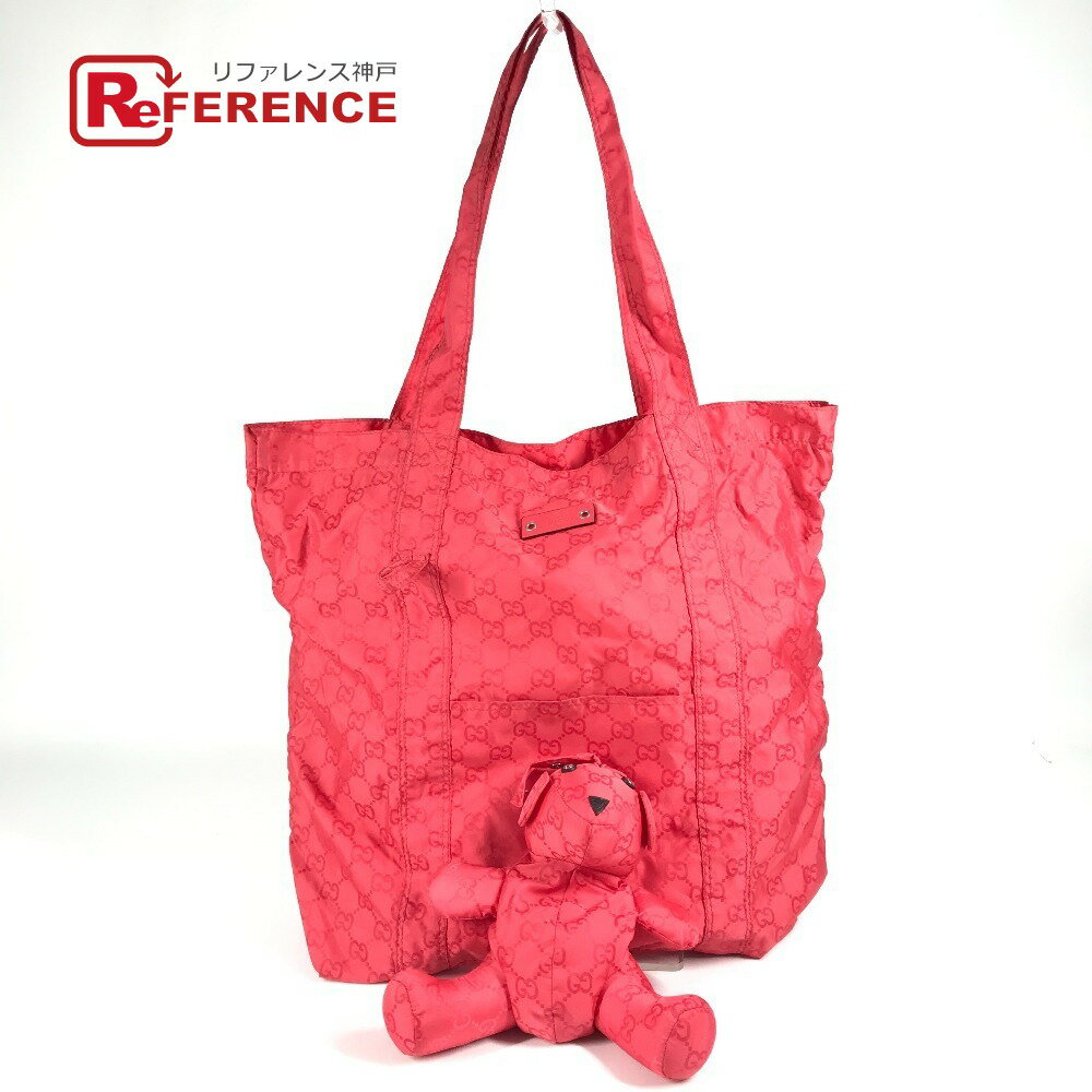 GUCCI エコバッグ 犬型ポーチ付きクマ ピンク 楽天市場】くま gucci