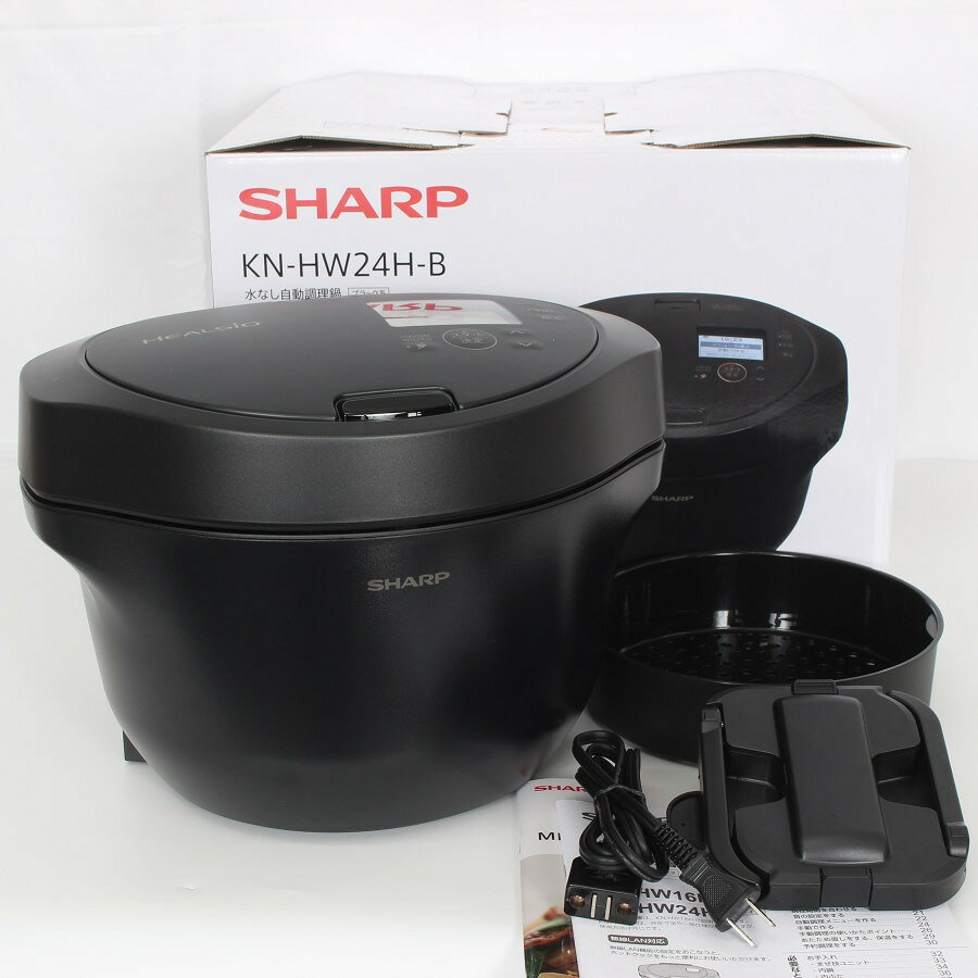 SHARP HEALSIO 電気圧力鍋 黒色 ヘルシオ シャープ 電気圧力鍋 黒 楽天