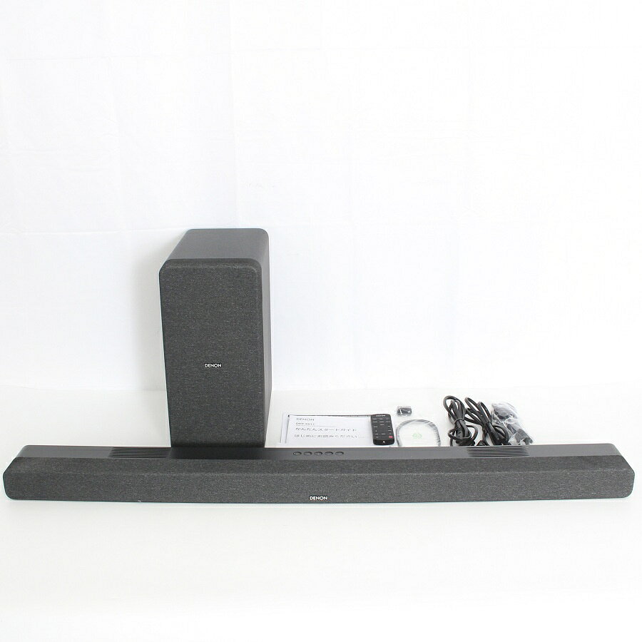 楽天市場】DENON ワイヤレスサブウーハー付き サウンドバー DHT-S517の通販