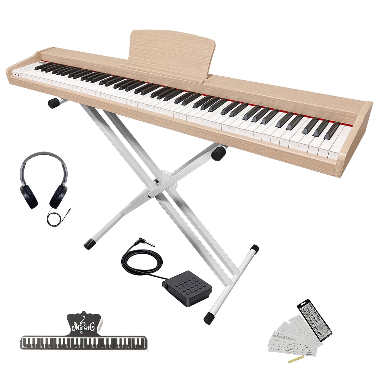 楽天市場】Longeye 電子ピアノ 88鍵盤 MOLD2 スタンドセットの通販