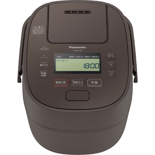 楽天市場】炊飯器 5.5合 panasonic sr-mpa100の通販
