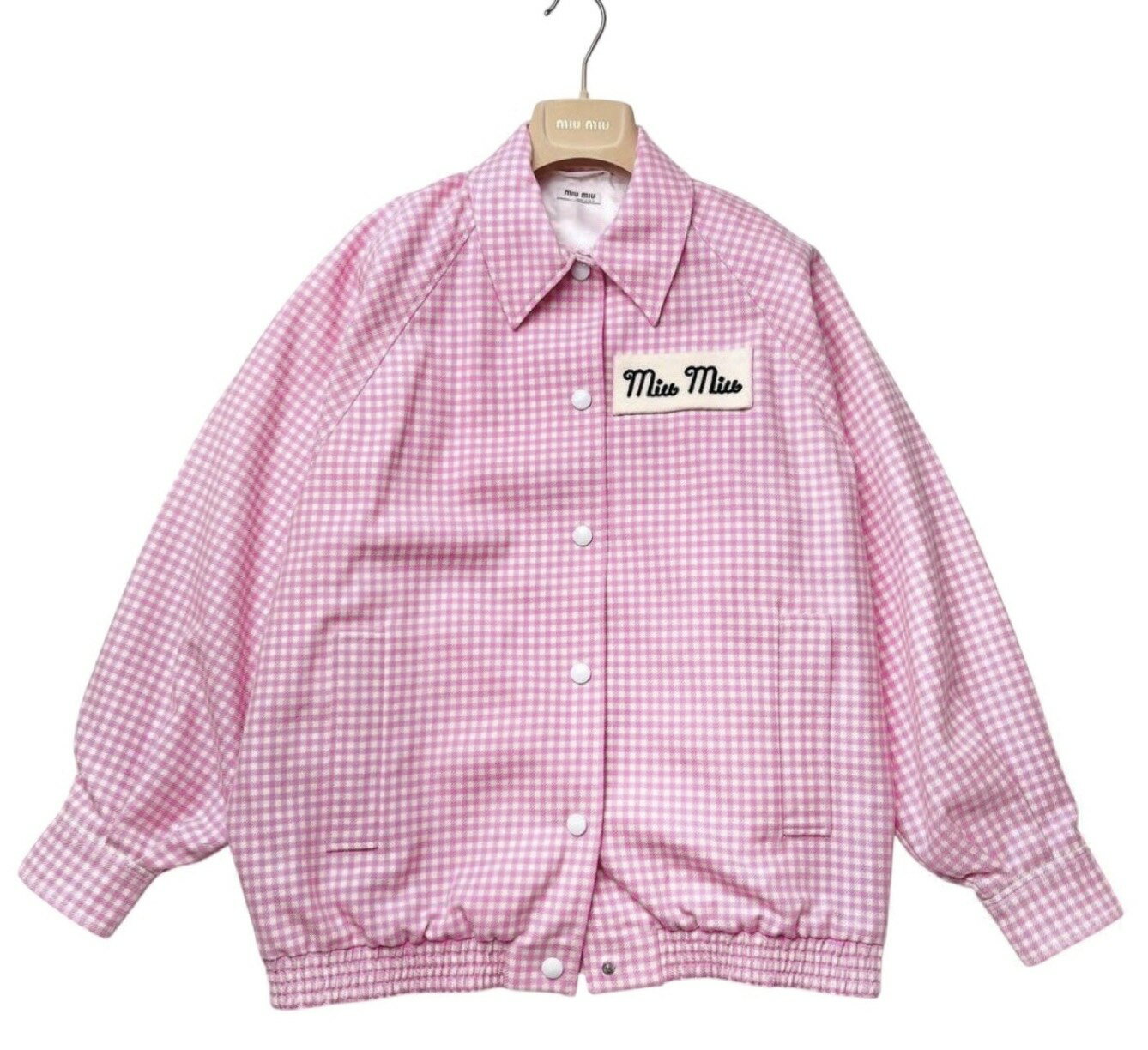 楽天市場】ミュウミュウ（カラーピンク）（コート・ジャケット